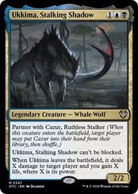 Ukkima, Stalking Shadow - Commander: Outlaws of Thunder Junction - Magic: The Gathering card