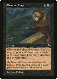 Abandon Hope - Tempest - Magic: The Gathering card