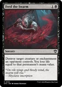 Feed the Swarm - Commander: Outlaws of Thunder Junction - Magic: The Gathering card