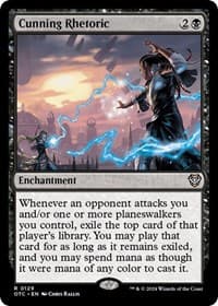 Cunning Rhetoric - Commander: Outlaws of Thunder Junction - Magic: The Gathering card