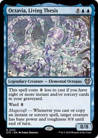 Octavia, Living Thesis - Commander: Outlaws of Thunder Junction - Magic: The Gathering card