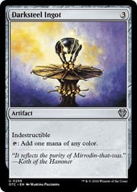 Darksteel Ingot - Commander: Outlaws of Thunder Junction - Magic: The Gathering card