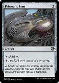 Prismatic Lens - Commander: Outlaws of Thunder Junction - Magic: The Gathering card
