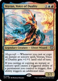Veyran, Voice of Duality - Commander: Outlaws of Thunder Junction - Magic: The Gathering card