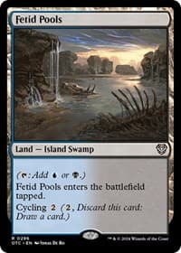 Fetid Pools - Commander: Outlaws of Thunder Junction - Magic: The Gathering card