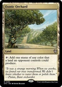 Exotic Orchard - Commander: Outlaws of Thunder Junction - Magic: The Gathering card