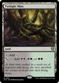 Twilight Mire - Commander: Outlaws of Thunder Junction - Magic: The Gathering card