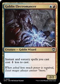 Goblin Electromancer - Commander: Outlaws of Thunder Junction - Magic: The Gathering card