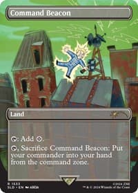 Command Beacon - Secret Lair Drop Series - Magic: The Gathering card