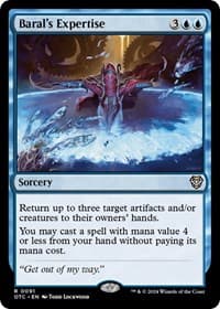 Baral's Expertise - Commander: Outlaws of Thunder Junction - Magic: The Gathering card