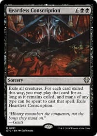 Heartless Conscription - Commander: Outlaws of Thunder Junction - Magic: The Gathering card