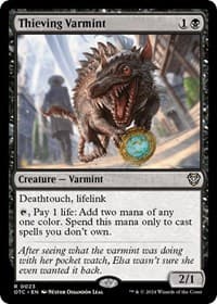 Thieving Varmint - Commander: Outlaws of Thunder Junction - Magic: The Gathering card