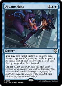 Arcane Heist - Commander: Outlaws of Thunder Junction - Magic: The Gathering card