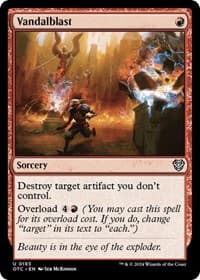 Vandalblast - Commander: Outlaws of Thunder Junction - Magic: The Gathering card