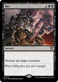 Hex - Commander: Outlaws of Thunder Junction - Magic: The Gathering card