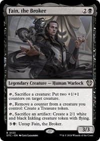 Fain, the Broker - Commander: Outlaws of Thunder Junction - Magic: The Gathering card