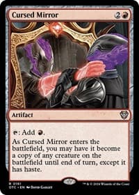 Cursed Mirror - Commander: Outlaws of Thunder Junction - Magic: The Gathering card