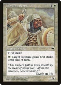 Advance Scout - Tempest - Magic: The Gathering card