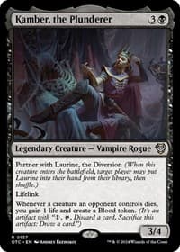 Kamber, the Plunderer - Commander: Outlaws of Thunder Junction - Magic: The Gathering card