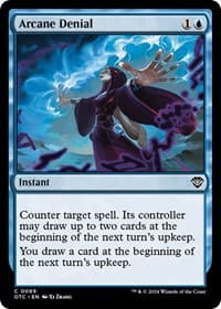Arcane Denial - Commander: Outlaws of Thunder Junction - Magic: The Gathering card