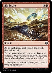 Big Score - Commander: Outlaws of Thunder Junction - Magic: The Gathering card