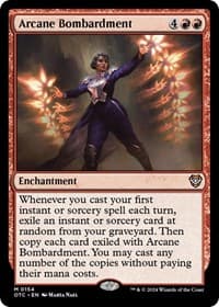 Arcane Bombardment - Commander: Outlaws of Thunder Junction - Magic: The Gathering card