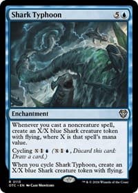 Shark Typhoon - Commander: Outlaws of Thunder Junction - Magic: The Gathering card