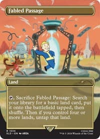 Fabled Passage (1534) - Secret Lair Drop Series - Magic: The Gathering card