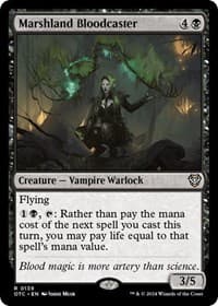 Marshland Bloodcaster - Commander: Outlaws of Thunder Junction - Magic: The Gathering card