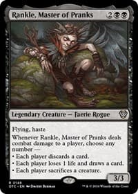 Rankle, Master of Pranks - Commander: Outlaws of Thunder Junction - Magic: The Gathering card