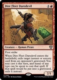 Dire Fleet Daredevil - Commander: Outlaws of Thunder Junction - Magic: The Gathering card