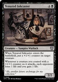 Tenured Inkcaster - Commander: Outlaws of Thunder Junction - Magic: The Gathering card