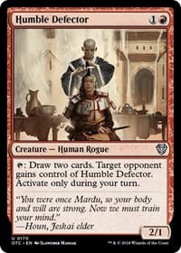 Humble Defector - Commander: Outlaws of Thunder Junction - Magic: The Gathering card