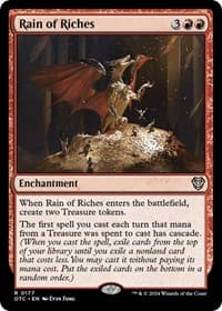 Rain of Riches - Commander: Outlaws of Thunder Junction - Magic: The Gathering card