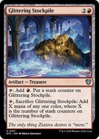 Glittering Stockpile - Commander: Outlaws of Thunder Junction - Magic: The Gathering card