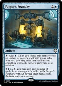 Forger's Foundry - Commander: Outlaws of Thunder Junction - Magic: The Gathering card