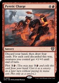 Pyretic Charge - Commander: Outlaws of Thunder Junction - Magic: The Gathering card