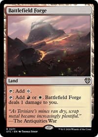 Battlefield Forge - Commander: Outlaws of Thunder Junction - Magic: The Gathering card
