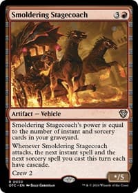 Smoldering Stagecoach - Commander: Outlaws of Thunder Junction - Magic: The Gathering card