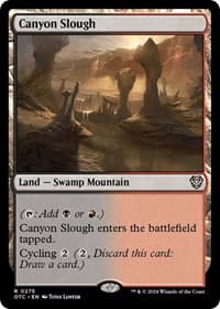 Canyon Slough - Commander: Outlaws of Thunder Junction - Magic: The Gathering card