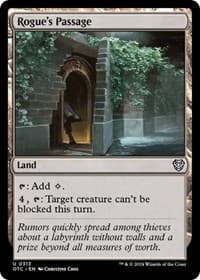 Rogue's Passage - Commander: Outlaws of Thunder Junction - Magic: The Gathering card