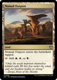 Nomad Outpost - Commander: Outlaws of Thunder Junction - Magic: The Gathering card