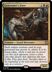 Graywater's Fixer - Commander: Outlaws of Thunder Junction - Magic: The Gathering card