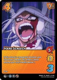 Hare Screech - UniVersus: My Hero Academia: Girl Power - UniVersus card