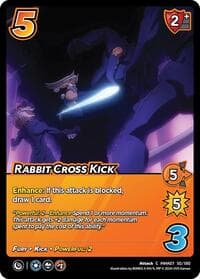 Rabbit Cross Kick - UniVersus: My Hero Academia: Girl Power - UniVersus card