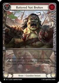 Battered Not Broken - LGS255 - Flesh and Blood: Promo Cards - Flesh and Blood TCG card