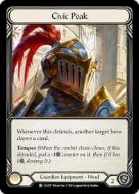 Civic Peak - LGS207 - Flesh and Blood: Promo Cards - Flesh and Blood TCG card
