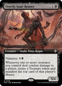 Orochi Soul-Reaver (Extended Art) - Commander: Outlaws of Thunder Junction - Magic: The Gathering card
