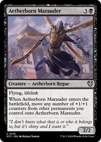 Aetherborn Marauder - Commander: Outlaws of Thunder Junction - Magic: The Gathering card