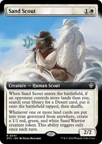 Sand Scout (Extended Art) - Commander: Outlaws of Thunder Junction - Magic: The Gathering card